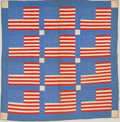 In order to show their patriotism and dedication to the WWII war effort, members of the women’s bible class of the Epworth Methodist Church bonded together to create a patriotic quilt. The quilt featured 12 flags. The women who created the quilt also worked hard to sell tickets to a war bond raffle where the quilt would be auctioned off. After the war was won, the women’s patriotism lived on though that red, white, and blue quilt. Text and image courtesy of the North Carolina Museum of History.