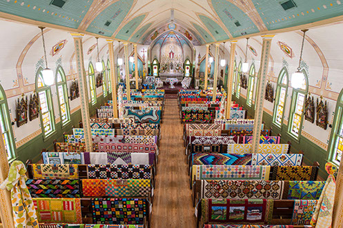 View from the organ chamber at St. Mary’s Catholic Church. Photo by Dr. Greg Krenek.