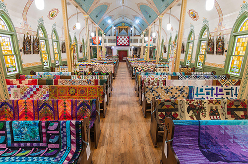 View from the apse at St. Mary’s Catholic Church. Photo by Dr. Greg Krenek.