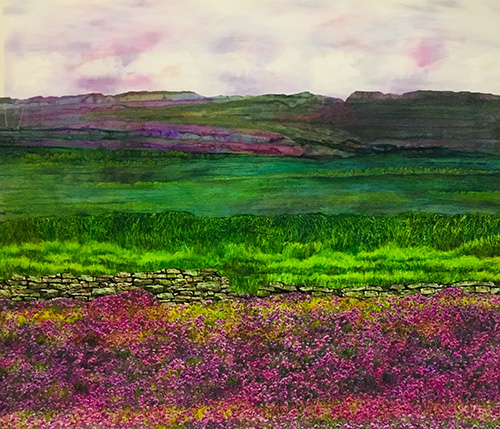 Purple Spring by Jackie Keirnan-Hale