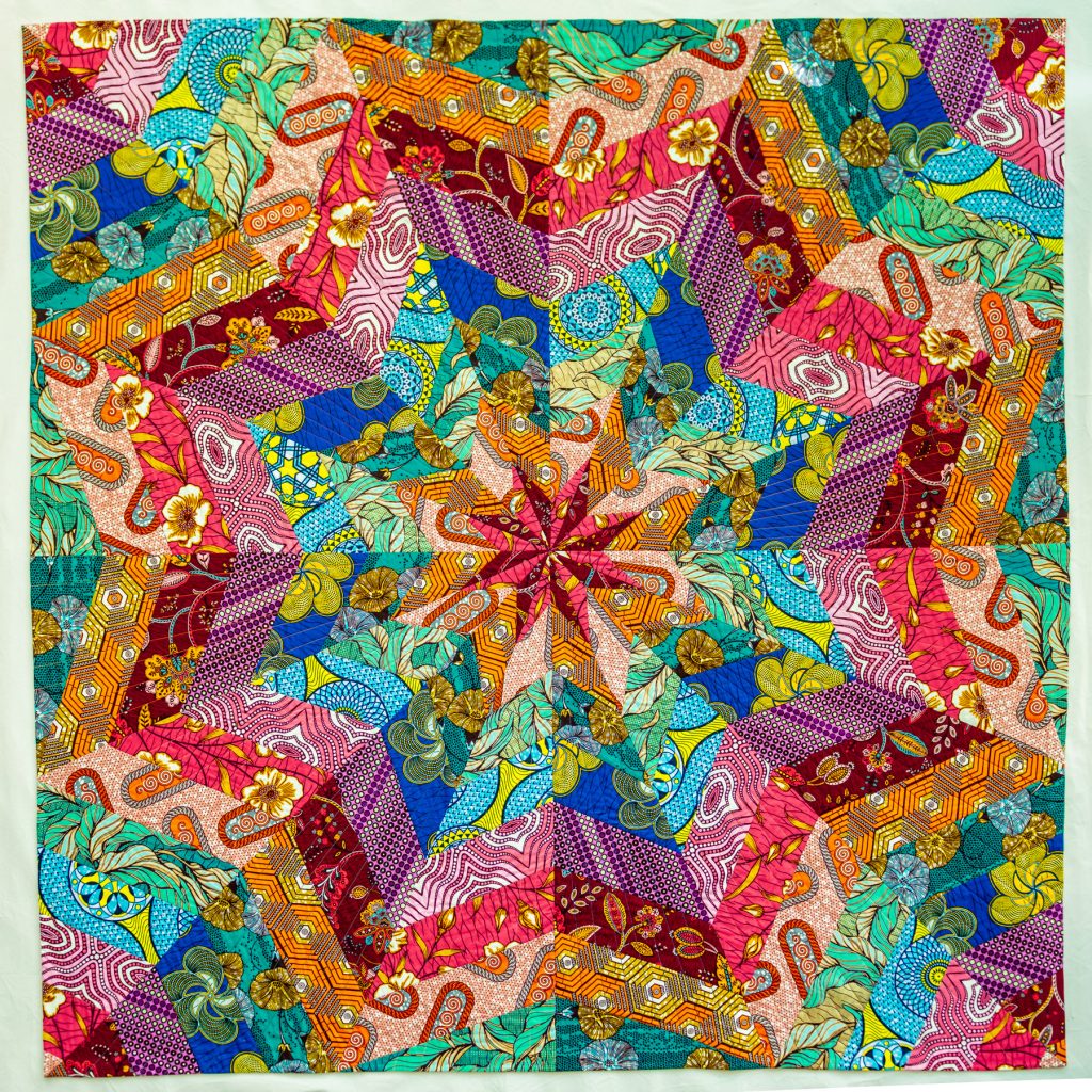 Pictured Quilt: Fandango (78” x 78”) by Hilde Hoogwaerts